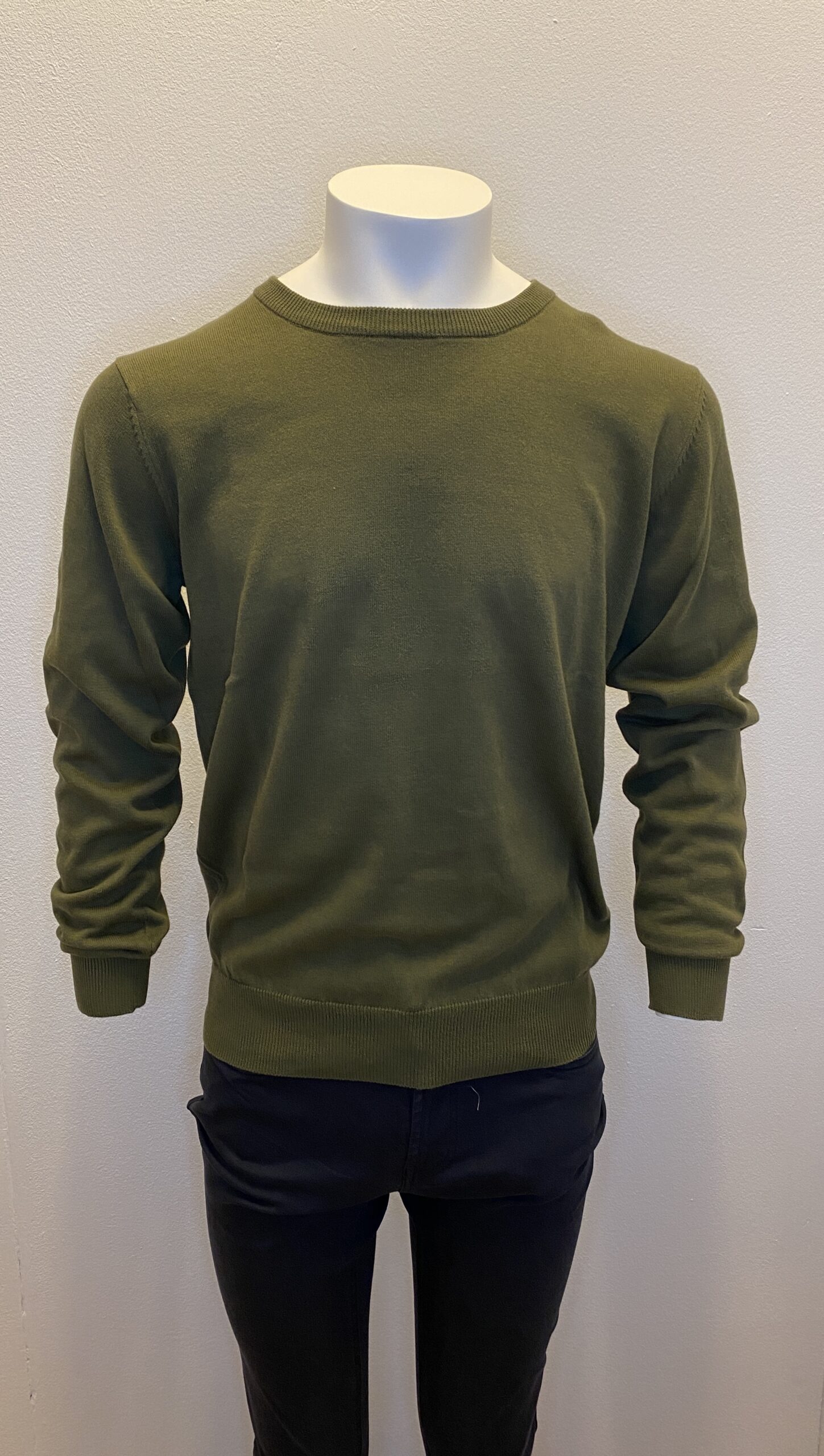 slim luisteraar Afbreken Heren Sweater Army Groen – Fashion House Beverwijk