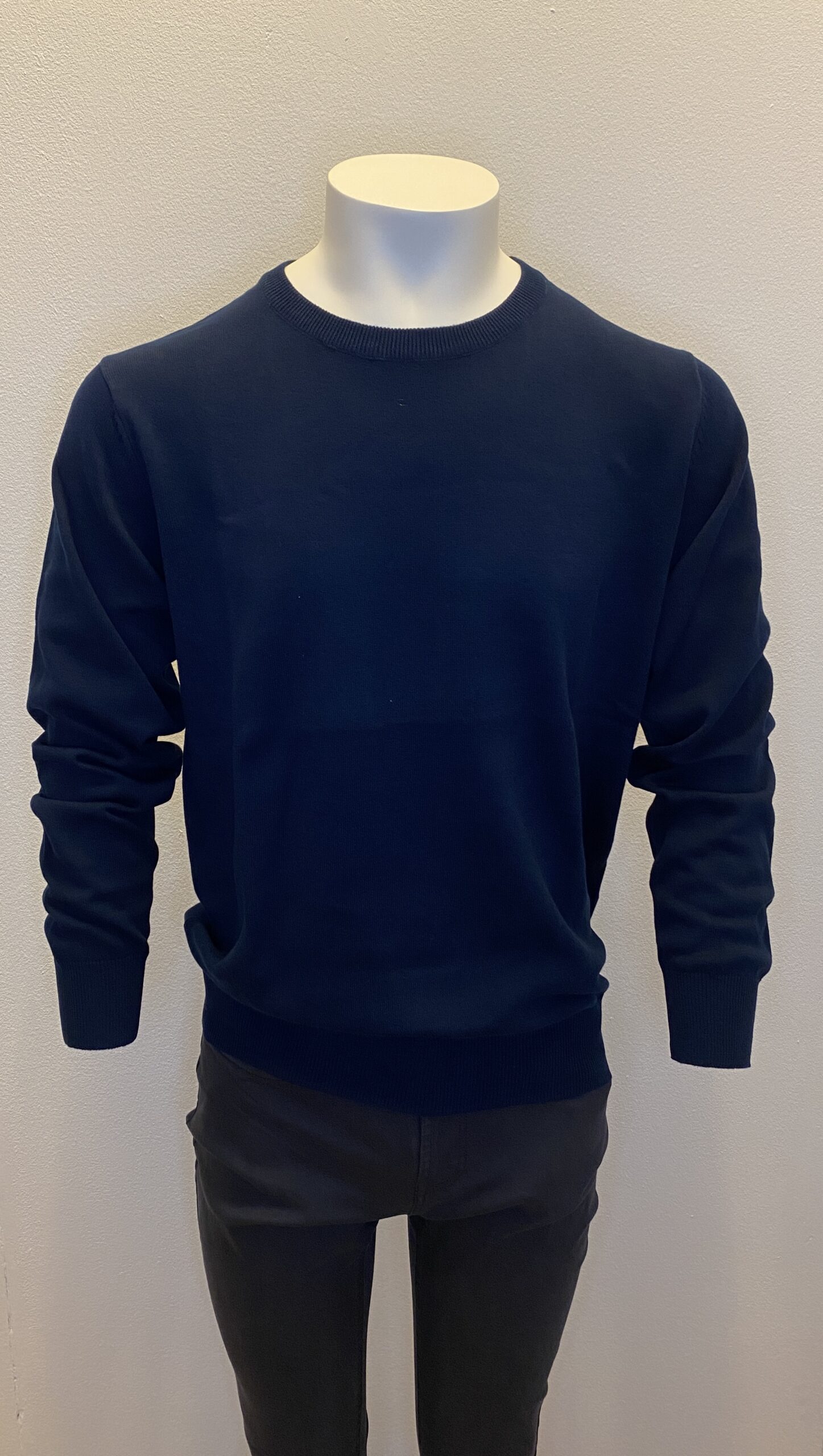 Ploeg Implementeren zelf Heren Sweater Donker Blauw – Fashion House Beverwijk